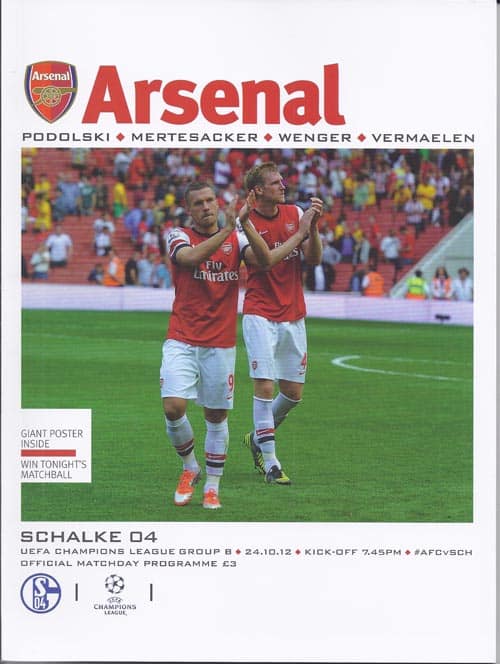 Arsenal FC v Schalke 04